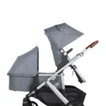 Toddler Seat and Bassinet attached to Vista stroller frame with use Upper Adapters