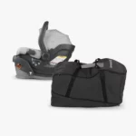 Mesa infant car seat alongside Travel Bag