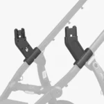 Adapters for Aria, Mesa, & Bassinet attached to Ridge Stroller Frame