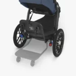 PiggyBack attached to Ridge Stroller showing lifting option