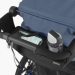 Parent Console holding water bottle and phone attached to Ridge Stroller