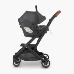 Aria attached to Minu Stroller using Adapters