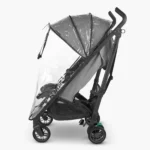 Rain Shield for G-Luxe and G-Lite on Greyson G-Luxe Stroller - side view