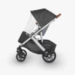 The Performance Rain Shield for Vista/Cruz easily attaches to stroller in seconds