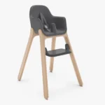 The Ciro High Chair (Jake) incudes a patent-pending, easily adjustable harness to ensure a quick fit, and a seam-free seat for easy and smooth wipe down