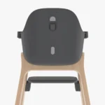 The Ciro High Chair (Jake) features a Bib hook located conveniently at the back of the seat for simple storage when not in use