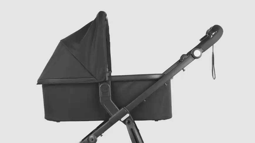 Bassinet attached to Ridge Stroller using Adapters