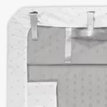 Mattress cover tab openings for a safe and secure fit