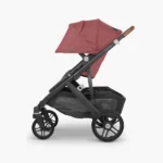 The included Toddler Seat (color matches the stroller) has an extendable canopy that can be used while installed on the stroller