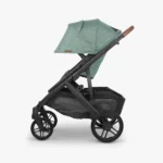 The included Toddler Seat (color matches the stroller) has an extendable canopy that can be used while installed on the stroller